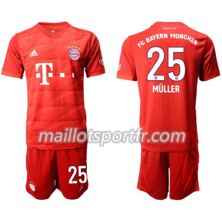 Maillot de Foot Bayern Munich MULLER 25 Enfant Domicile 2019/20